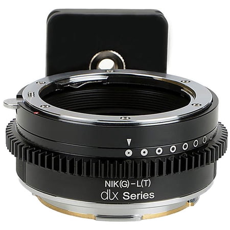 Fotodiox Pro Lens Mount Adapter for Nikon F Mount G-Type D/SLR Lens to Leica L-Mount (T-Mount) Camera Body