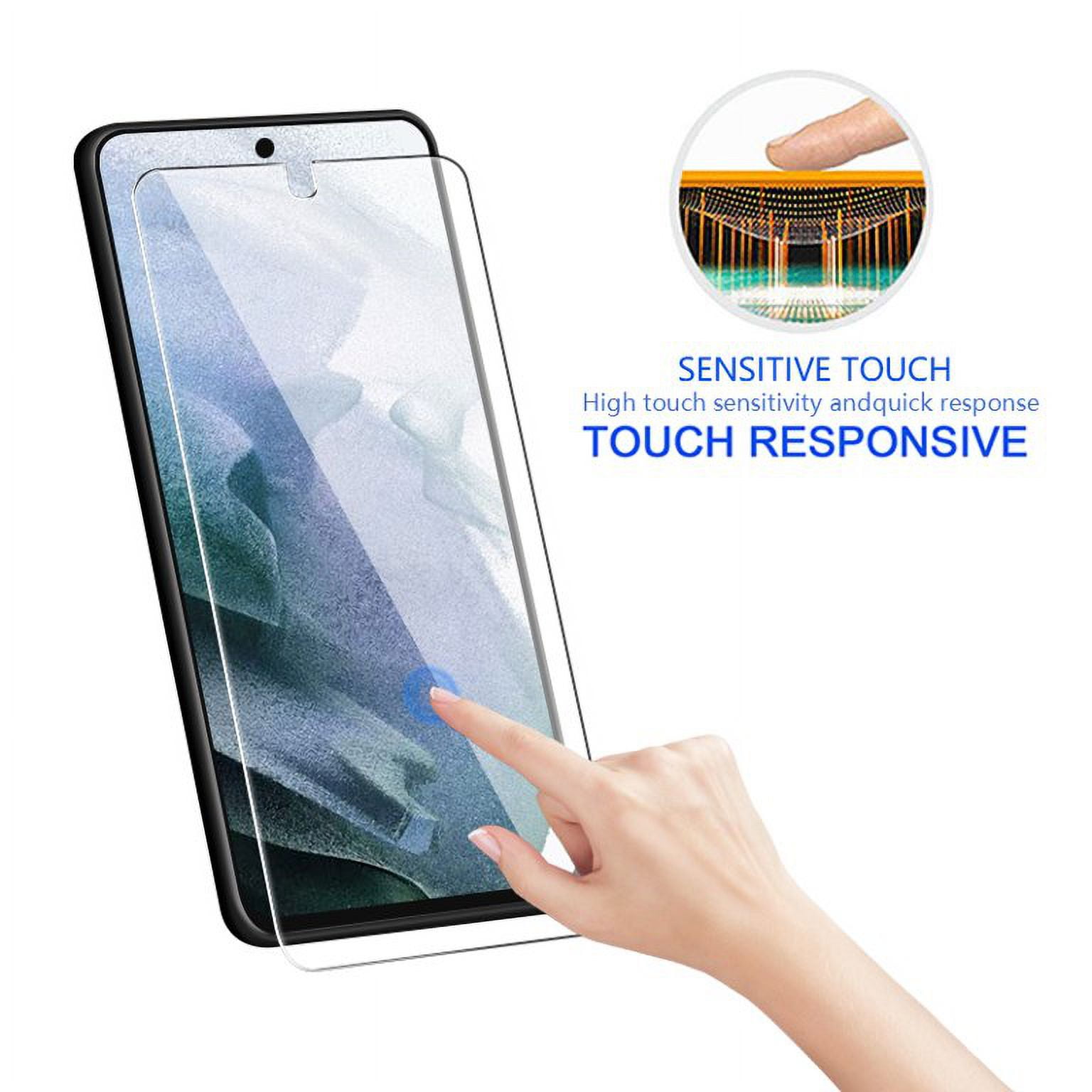 SOATUTO for Samsung Galaxy S23 Ultra 5G Tempered Glass Screen Protector HD  Screen Protector Flim Support Fingerprint Reader Easy Installation Case