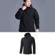 thumbnail image 3 of Chaqueta de senderismo Softshell para hombre con capucha, ligera para 4XL kusrkot Chaqueta de hombre, 3 of 8