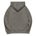 thumbnail image 5 of safuny Casual Hoodies Sweatshirt for Women Lightweight Oversized Pullover with Pockets Fall Winter Tops Gray _z M, 5 of 5