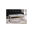 thumbnail image 4 of Pemberly Row Coffee Table in Gray Cement and Chrome, 4 of 4