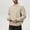 Beige, variant on YHAJDS Men's Winter Casual Sweaters,Knitted Sweater Men Sweaters with Zippers Men's Sweater Solid Color Long Sleeve Shawl Collar Zip Up Casual Winter Sweater
