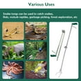 thumbnail image 5 of HOMEYA Foldable 47" Snake Tongs Heavy Duty Catcher Reptile Grabber Hook Stick Wide Jaw Handling Tool, 5 of 7