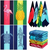 4 Pack Oversized Beach Towel Set - 72"x36" Extra Large Big Microfiber Beach Towel Blanket Clearance , Sand Free Quick Dry Super Absorbent Soft Travel Swim Towels Gift for Women Men Adults
