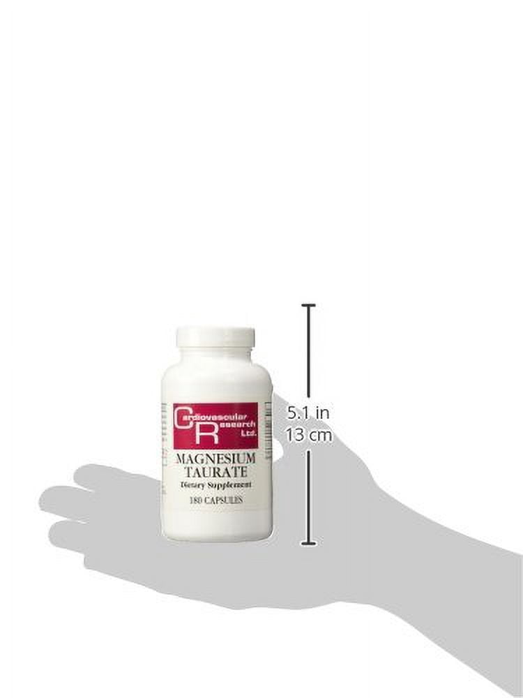 Cardiovascular Research Magnesium Taurate 125 mg 180 Veg Caps