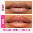 thumbnail image 4 of Maybelline Lifter Gloss Lip Gloss Makeup With Hyaluronic Acid, Peach Ring, 0.18 fl oz, 4 of 8