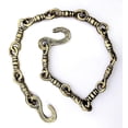 thumbnail image 4 of ESPLANADE Brass Chain with Hooks for Hanging Bell Diya Deepak Bells - Length 2 Feet (24" Inches) - Golden (‎Brass/Chain/2-Feet) (‎‎Brass/Chain/2-Feet), 4 of 5