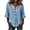 Light Purple, variant on Women's Polka Dot Striped Ruffle Sleeve Blouse – V-Neck Button Down Shirt with Wooden Buttons – Casual Loose Fit Top for Summer & Spring – Sizes S-XXXXXL