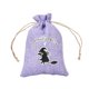 thumbnail image 1 of Bolsas con cordón para Halloween, coloridas bolsas de arpillera para guardar joyas y fiestas., 1 of 6