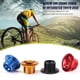 thumbnail image 5 of Tapa de manivela de bicicleta M18 MTB, tapa de tornillo, accesorio de bielas de aleación de aluminio (negro) Likrtyny  paseo en bicicleta, 5 of 9