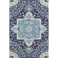 thumbnail image 2 of Addison Rugs Mayfield Premium Machine Washable Traditional Oriental Navy Rectangle Rug, 5' x 7'6", 2 of 6