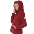 thumbnail image 5 of White Mark Women's Hooded Sherpa Jacket, 5 of 6