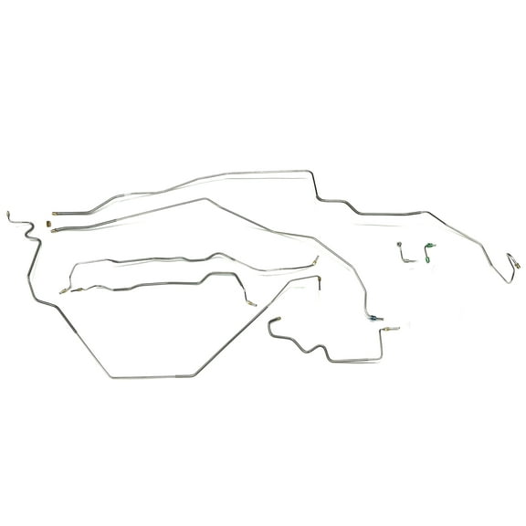 Full Car Brake Line Kit - Fits 67 Camaro - Stainless - The Stop Shop