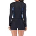 thumbnail image 3 of Women's One Piece Swimsuit Long Sleeve Rash Guard Ladies Wetsuit Athletic Safe and Top Quality, 3 of 5