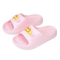 thumbnail image 2 of Fnooota Girls Slide Sandals, Soft Sole Non Slip Open Toe Slip On Summer Shoes Pink Size 13-13.5(Little Kids), 2 of 6
