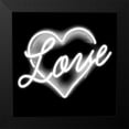 thumbnail image 2 of Carr, Hailey 20x20 Black Modern Framed Museum Art Print Titled - Neon Love WB, 2 of 5