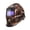 Grim Reaper skull decal design, variant on ARCCAPTAIN Auto Darkening Welding Helmet, 1/1/1/1 True Color Optical Clarity, 4 Arc Sensors 1/25000s Response, Solar Powered, Wide Shade 4/9-13, for TIG/MIG/ARC, Skeleton Knight Design