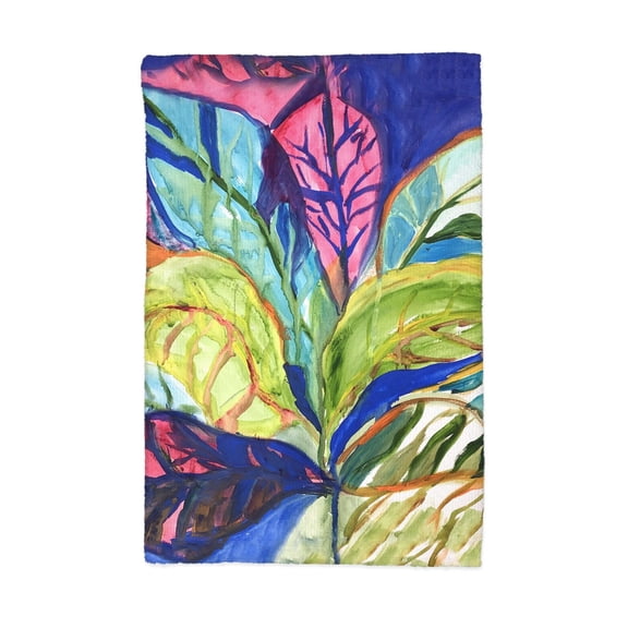 Summer Leaves Kitchen Towel - 16x25