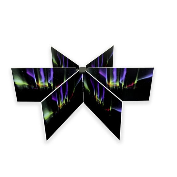 Star Table Divider - 6 Way - Printed - 47L" x 47W" x 13.75H"