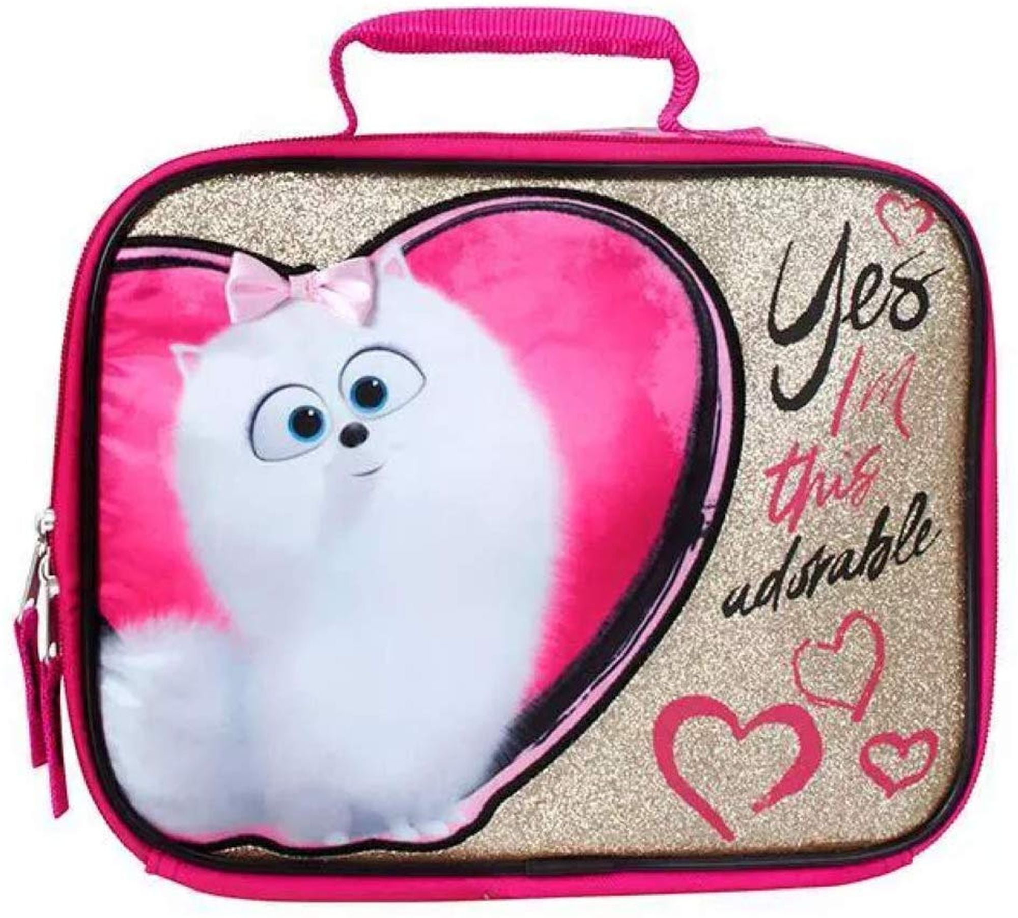 pink lunch box walmart