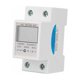 thumbnail image 5 of Medidor de electricidad digital Medidor de energía digital monofásico de riel DIN de 220 V, 5 (80) A, medidor de electricidad de riel DIN de 2 cables y 2 pines, medidor electrónico de KWh, 1 unidad, 5 of 5
