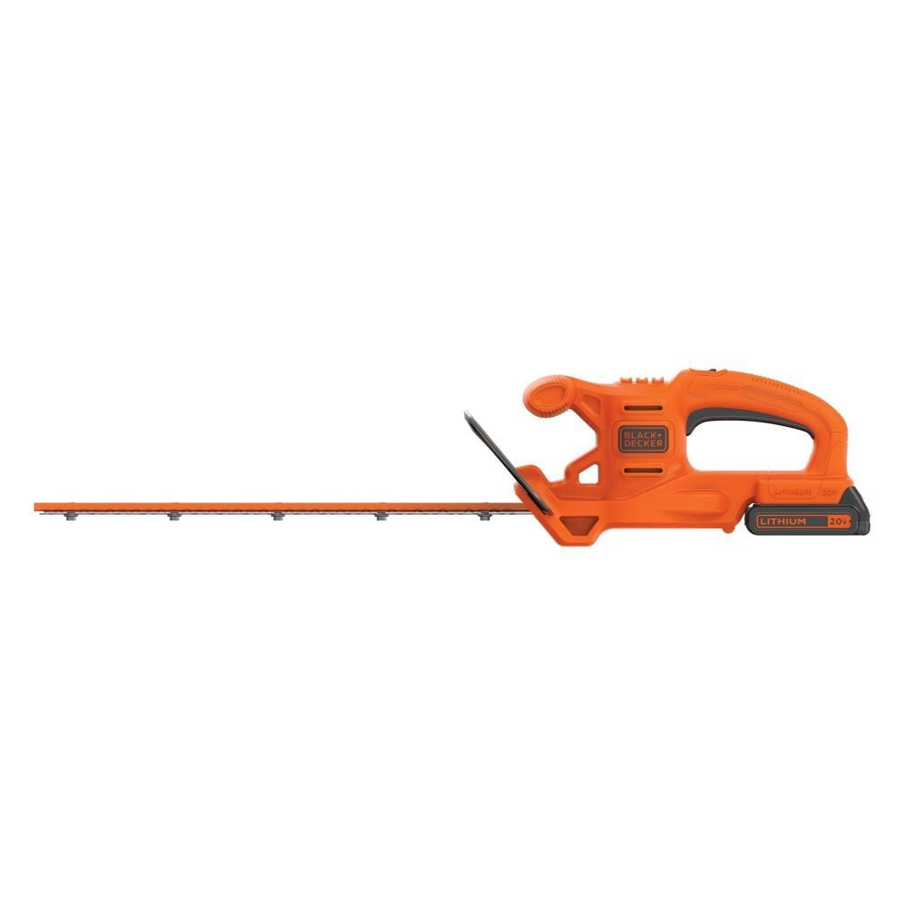 BLACK+DECKER 20V MAX* Hedge Trimmer Kit, 18-Inch, (LHT218D1AEV)