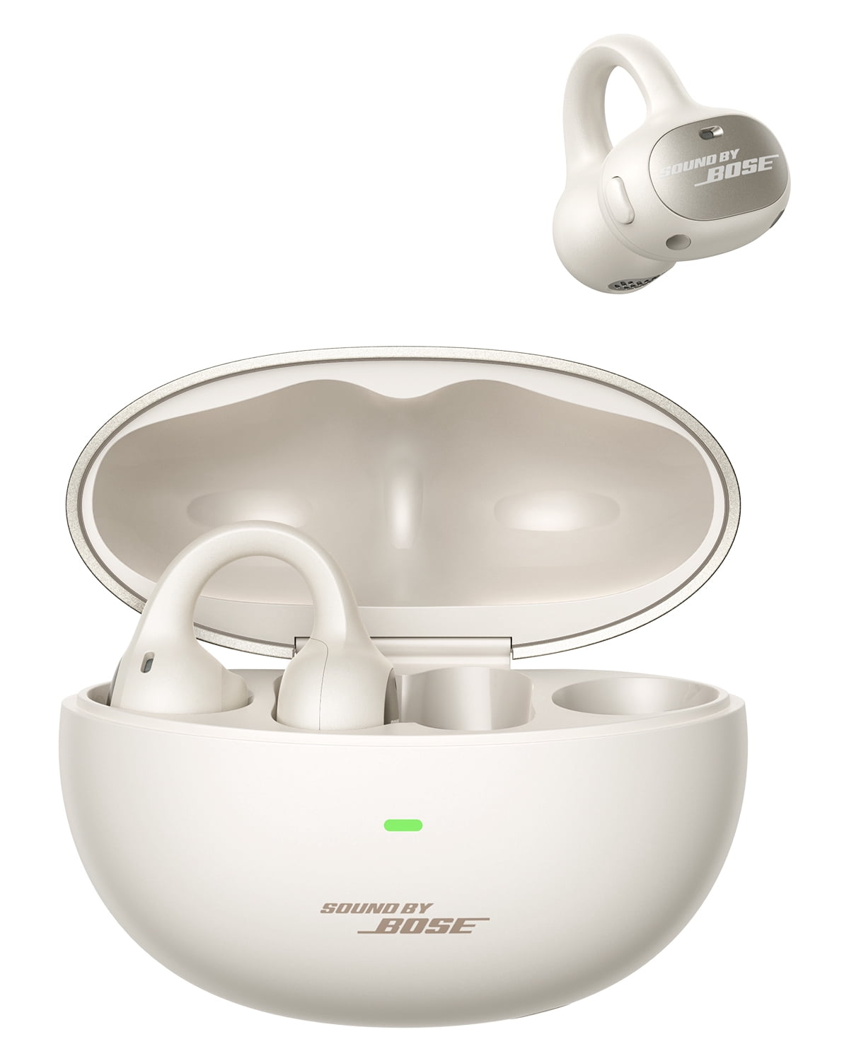 Baseus Inspire XC1 Open-Ear Clip Earbuds, Dolby Audio, IP66 Waterproof, 40H Battery Life for Running, Workouts & Clear Calls, Beige