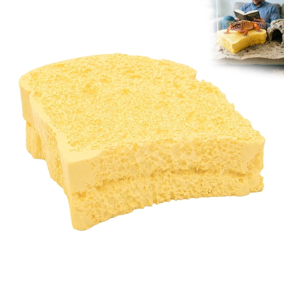 Reptile Shedding Board,Natural Shedding Aid Climbing Rock,Reptile Shedding Rock For Bearded Dragon Enclosure Habitat for Terrarium Tank Breeding Box 2.36x2.56In