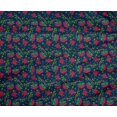 thumbnail image 4 of oneOone Polyester Lycra Fabric Leaves & Floral Block Print Sewing Fabric BTY 56 Inch Wide, 4 of 4