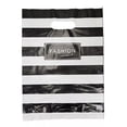 thumbnail image 1 of 100 Bolsa Boutique Polipapel Decorada Diseño 25x35cm Color Negro Fashion, 1 of 5
