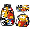 thumbnail image 1 of Animal Forest Student Bag, Youth Backpack, Student Backpack Three-piece Set-SinKeeU, 1 of 3