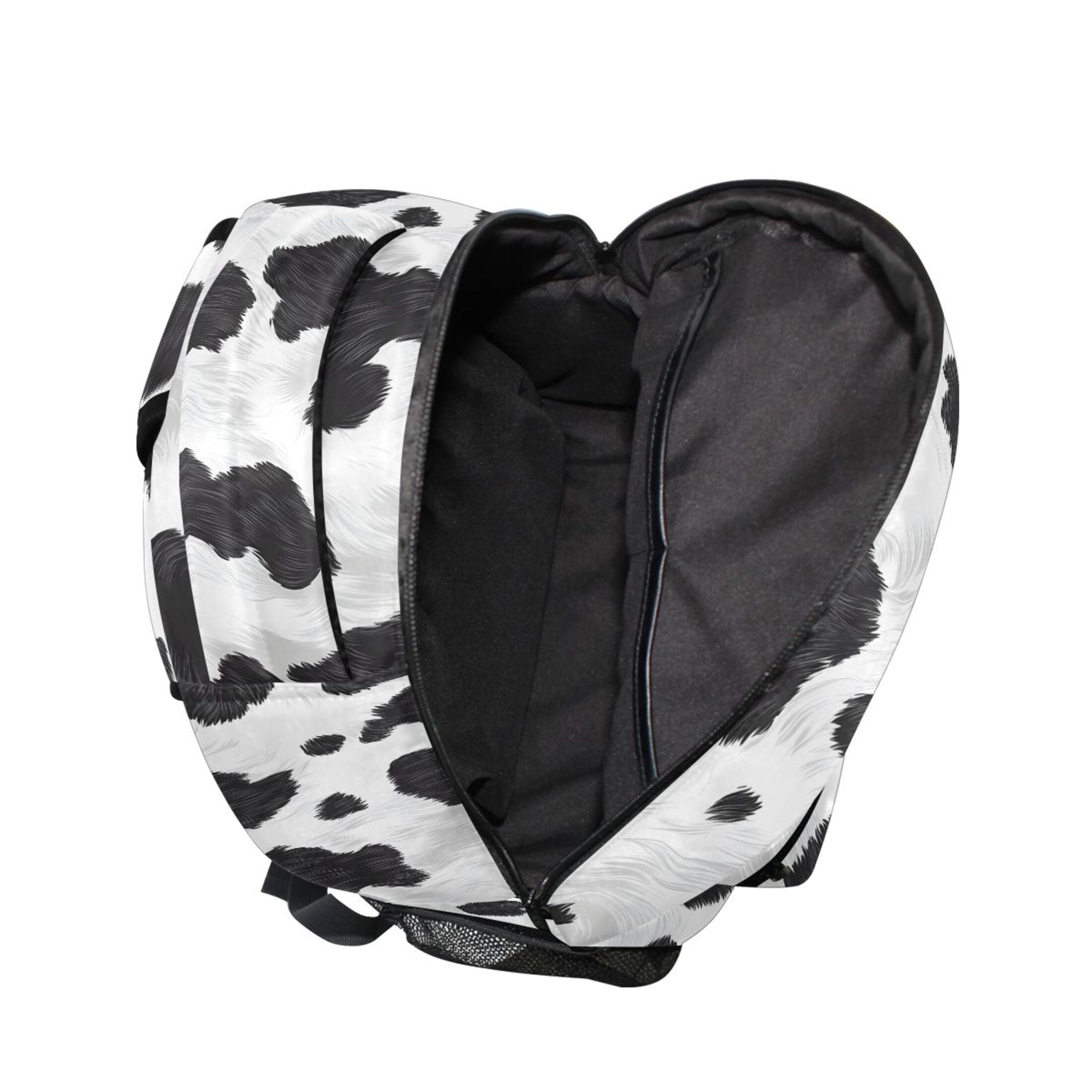 ALAZA Stylish Backpack Cow Print Elementary Bookbag Personalized Laptop School Bags Travel Daypack