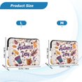 thumbnail image 4 of FORMRS 13-13.3 inch Laptop Sleeve Case Soft Carrying Quilted Computer Bag Cover, Warm Autumn Day, 4 of 7