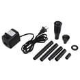 thumbnail image 1 of Bomba sumergible para acuario de 600 l/h y 8 W para peceras, jardines acuáticos y fuentes. Enchufe de 110 V para EE. UU., compatible con estanques, 1 of 8