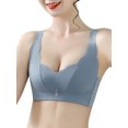 thumbnail image 1 of Women Bra Thin Padded No Underwire Soft Plus Size Bras, 1 of 8