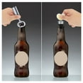 thumbnail image 3 of 10 Piezas de TapóN de Vino y 5 Piezas de Abrebotellas en Blanco, Juego de Inserciones de Abridor de , Hardware para Boda, Fiesta, Torneado, Proyecto DIY, 3 of 5