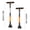 B, variant on JoyHoop Durable Snow Ice Scraper with Foam Handle, Telescopic 55-70cm for Car Vehicle Winter Snow Removal, 1-Piece