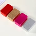 thumbnail image 4 of Boîte de Rangement en Fer-Blanc pour Thé et Produits Secs, 11 6.5 3.5 cm, Rouge/doré/pêche/noir/argenté, Résistante à l'Humidité et Exquise, 4 of 8