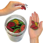 Watermelon Wedges - Fun & Unique Healthy Nibbler - Rabbits, Guinea Pigs, Hamsters, Chinchillas, Prairie Dogs, Degus, Rats, Squirrels & Other Herbivores (4.7 oz.)