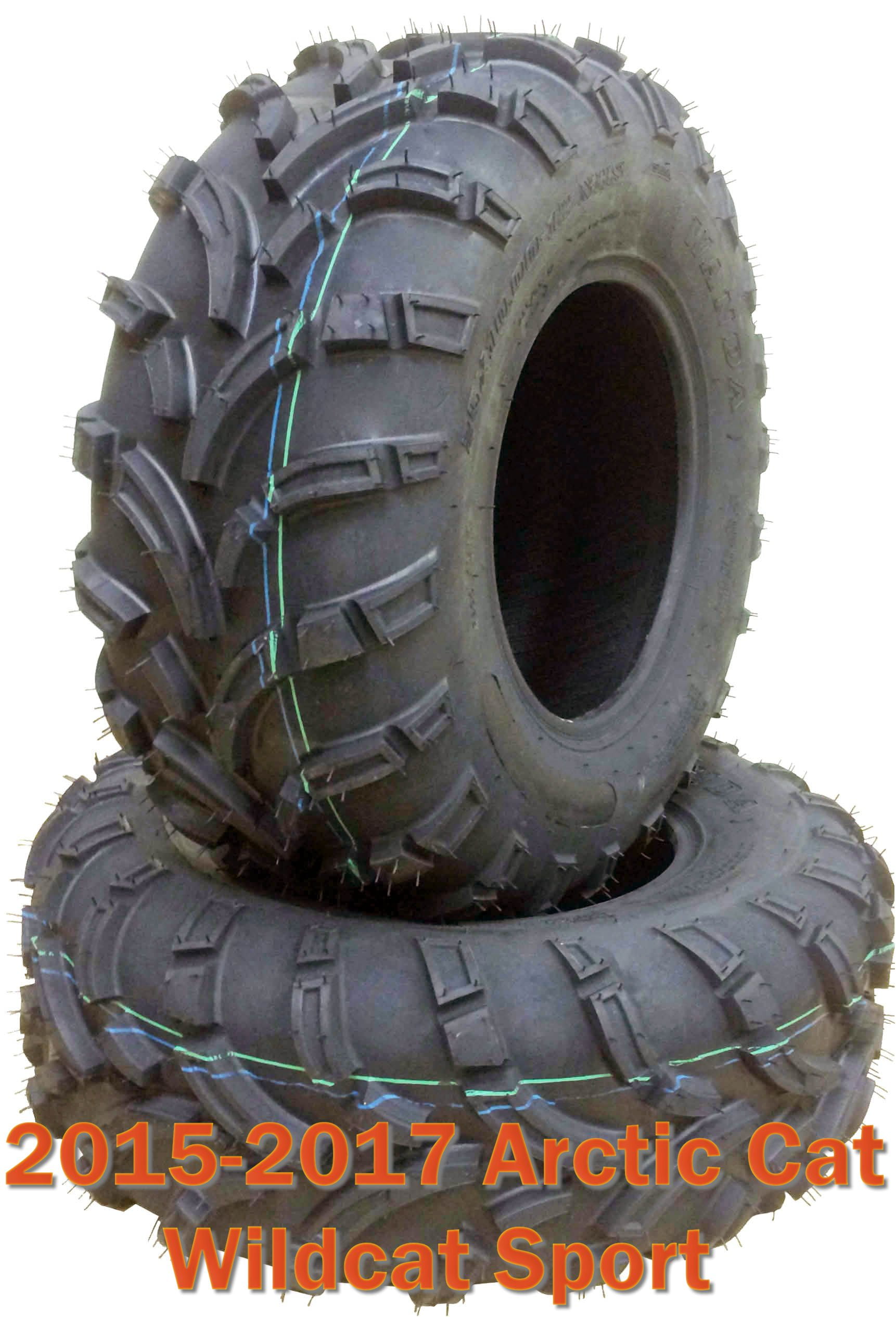 1517 Arctic Cat Wildcat Sport ATV Rear Tire Set 26x1012 6PR Mud