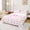 Monogrammed B, variant on Erosebridal Pink Ribbon Floral Full Size Sheets for Girls, Personalized Inital U Bed Sheets, 4pcs, 1 Flat Sheet, 1 Fitted Sheet and 2 Pillowcases