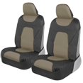 thumbnail image 1 of Fundas para asientos de coche Motor Trend AquaShield, parte delantera, beige, impermeables, 1 of 9