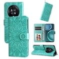 thumbnail image 1 of Funda tipo cartera GANGXUN para Honor Magic 4 Pro , diseño girasol, cuero PU, soporte, cierre magnético, tarjetero, 1 of 5