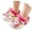 X28 White, variant on Toddler Kids Girls Boys Slippers Soft Casual Cartoon Lightweight Summer House Shoes For Indoor Outdoor Grey Size 19
