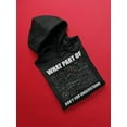 thumbnail image 3 of Math Joke Design  Women Hoodie, Female Medium, 3 of 4