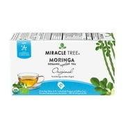 Miracle Tree – Organic Moringa Tea, 25 Enveloped Tea Bags, Original