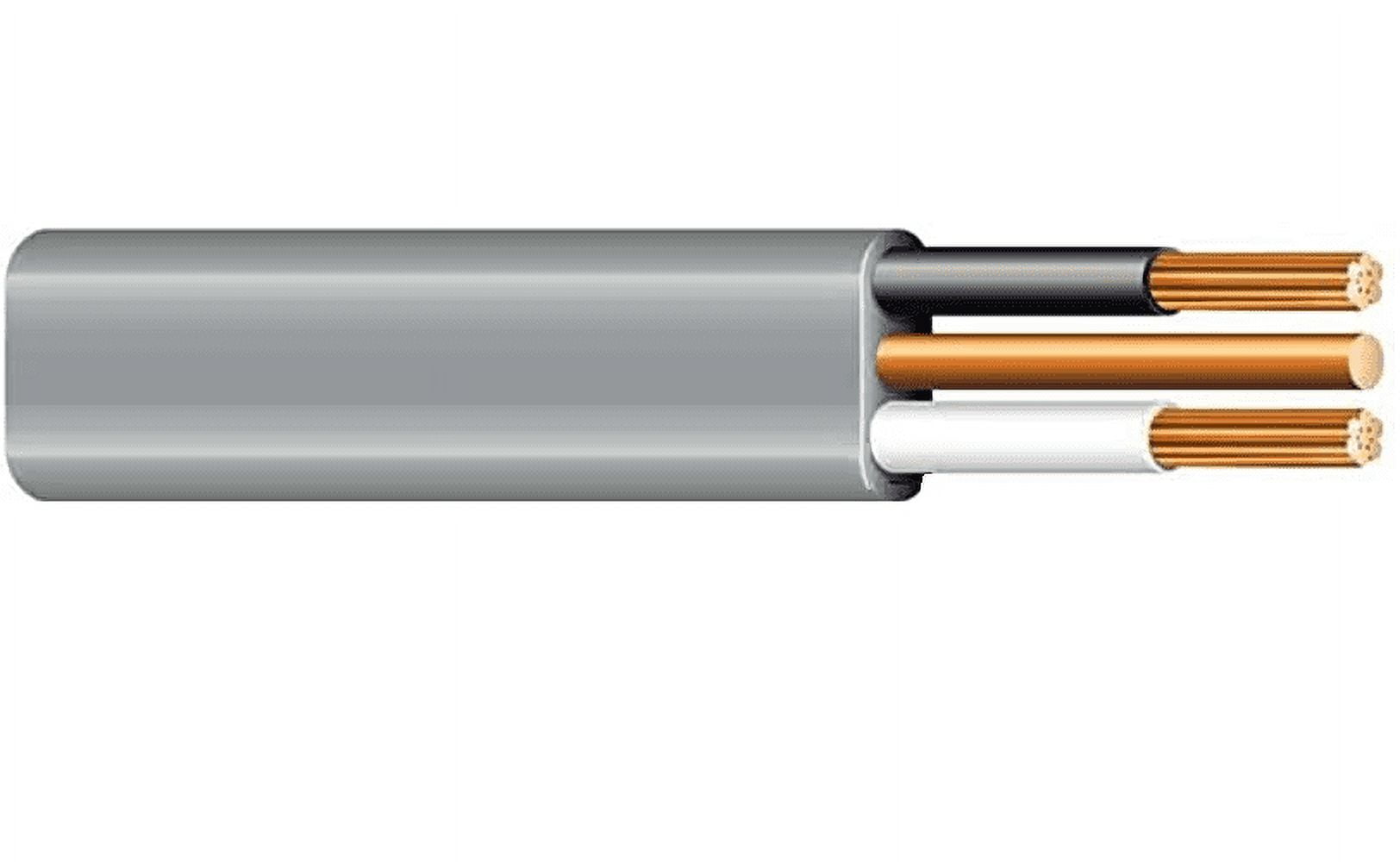 200' 10/2 UF-B Wire Copper Underground Feeder Cable With Ground Gray 600V