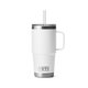 thumbnail image 5 of Tumbler YETI Rambler de 750 ml con asa y tapa con popote, blanco, 5 of 9