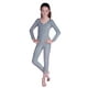 thumbnail image 1 of Disfraz de leotardo RG de terciopelo gris para niña, talla pequeña, 1 of 1