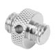 thumbnail image 5 of Adaptador De Tornillo Macho De 3/8 Pulgadas Buena Mano De Obra Tornillo De Montaje De Cámara Resistencia A La Oxidación Alta Resistencia Niquelado Blanco Rosca Transparente Para ANGGREK Otros, 5 of 8